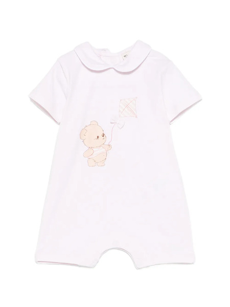  Nanan Bear Graphic Romper - Pink 