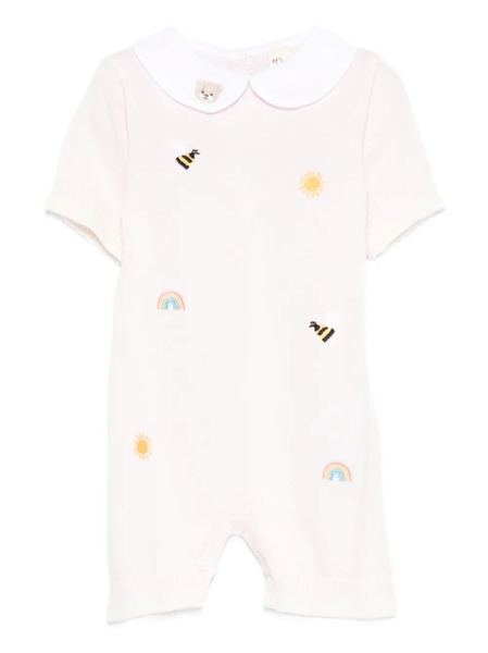  Nanan Embroidered Romper - Pink 