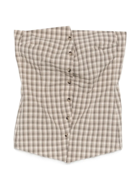  Nanushka Brites Top - Neutrals 