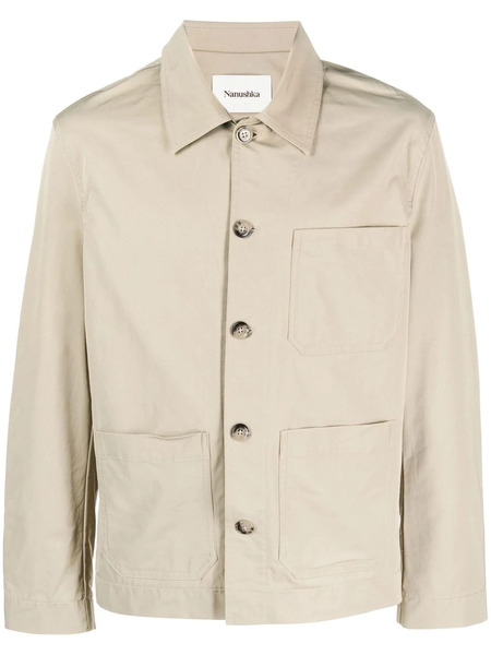  Nanushka Button-down Shirt Jacket - Green 