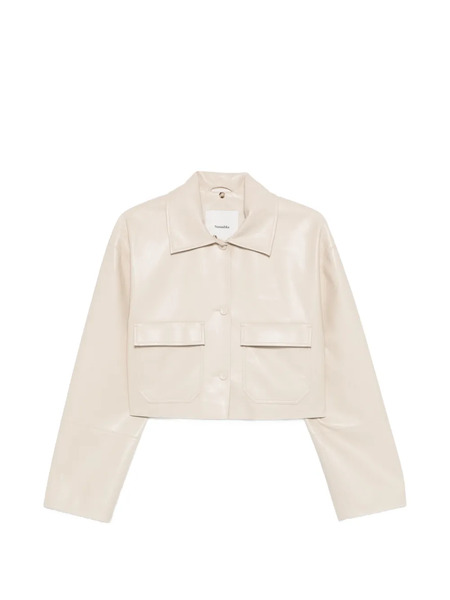  Nanushka Cropped Pocket Jacket - Neutrals 