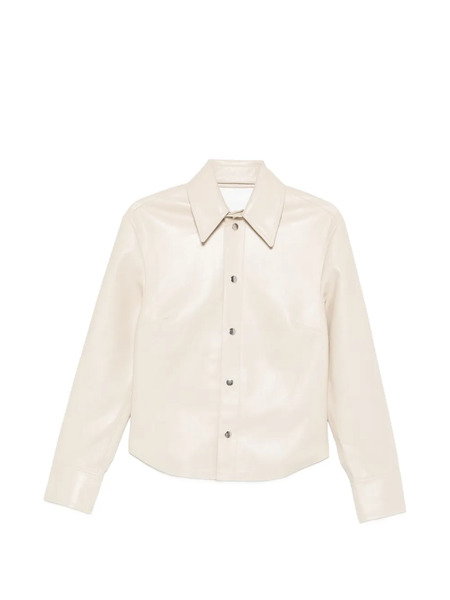  Nanushka Cut-out Shirt Jacket - Neutrals 