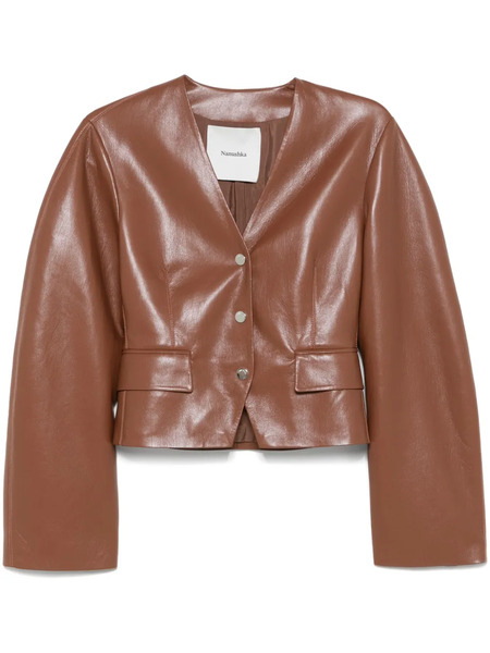  Nanushka Kiyo Jacket - Brown 