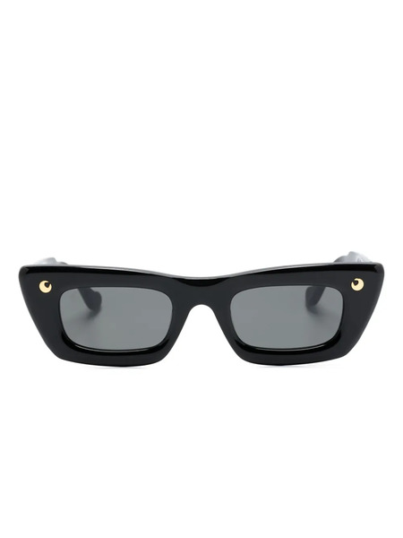  Nanushka Londyn Rectangle-frame Sunglasses - Black 