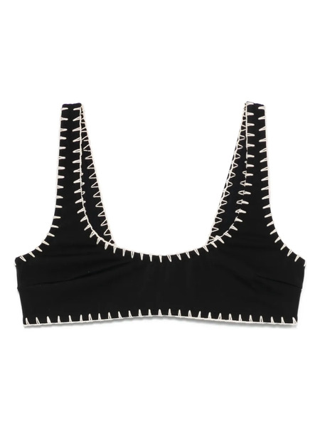  Nanushka Malti Bikini Top - Black 