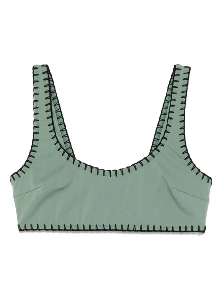  Nanushka Malti Bikini Top - Green 