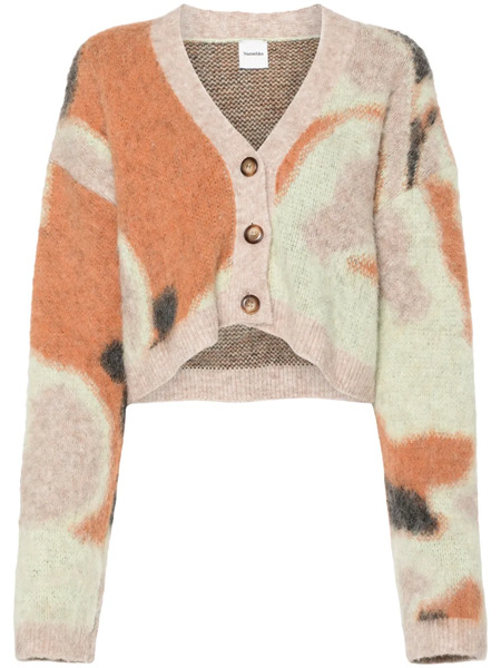  Nanushka Regular Fit Buttoned Cropped Cardigan - Neutrals 