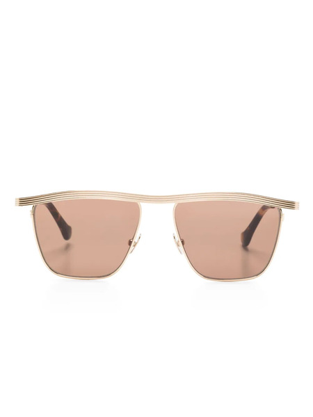  Nanushka Square-frame Sunglasses - Gold 