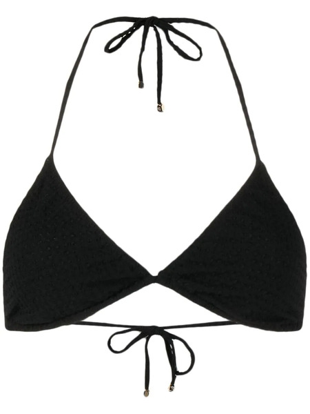  Nanushka Triangle Bikini Top - Black 