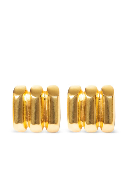  Nassimoto Bullet Earrings - Gold 