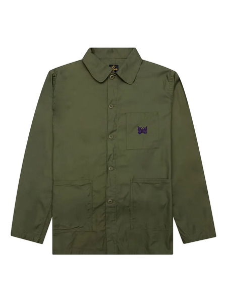  Needles Butterfly Embroidered Coverall Jacket - Green 