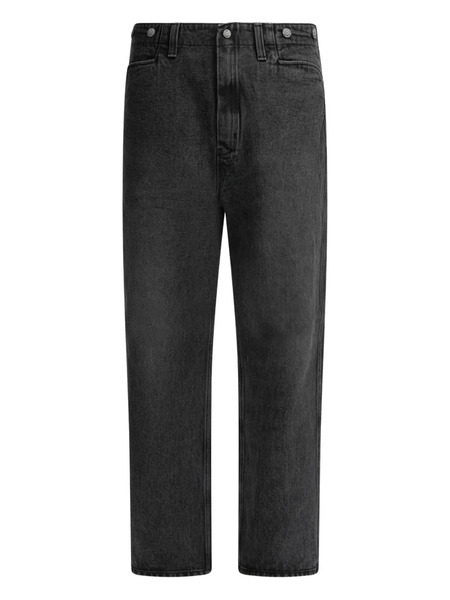  Needles Button Patch Jeans - Black 