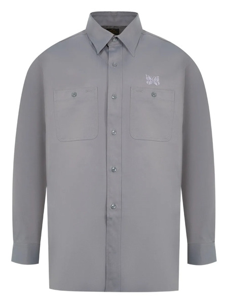  Needles Buttoned Pocket Shirt - Grey 