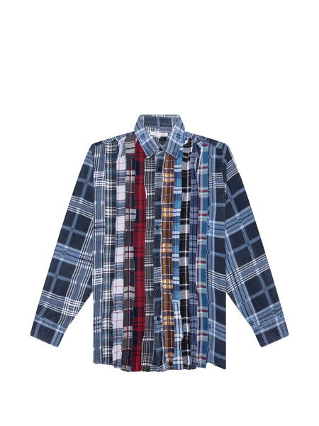  Needles Checked Shirt - Blue 