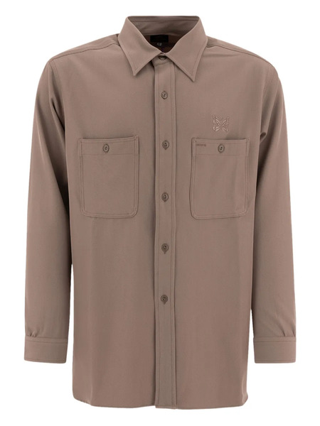  Needles Chest-pocket Shirt - Brown 