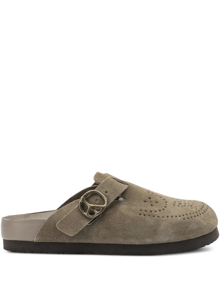  Needles Clog Perforated Mules - Neutrals 
