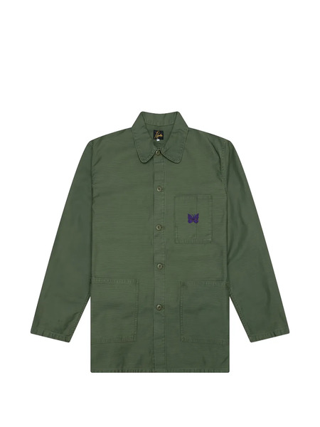  Needles Embroidered Overshirt - Green 