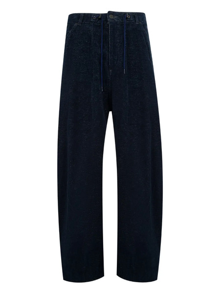  Needles H.d. Drawstring Jeans - Blue 
