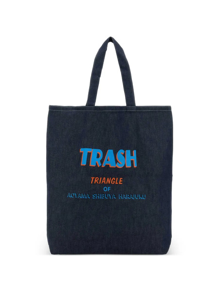  Needles Large Denim Tote Bag - Blue 