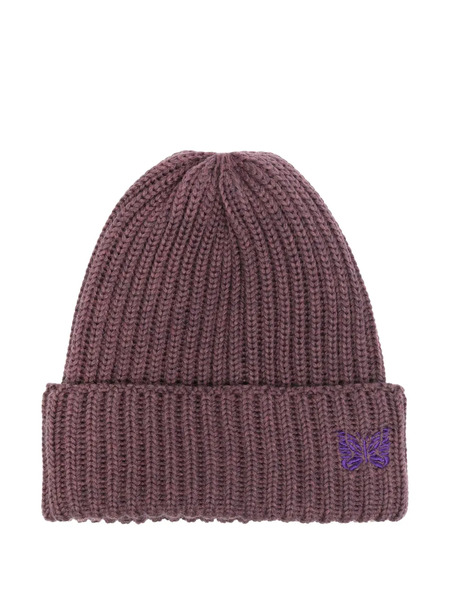  Needles Logo-embroidered Beanie - Purple 