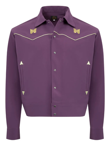  Needles Long-sleeves Jacket - Purple 