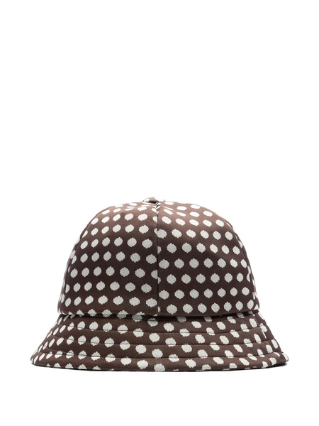  Needles Polka-dot Bucket Hat - Brown 