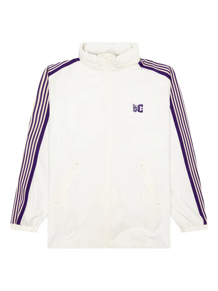  Needles X Dc Shoes Embroidered-logo Jacket - Neutrals 