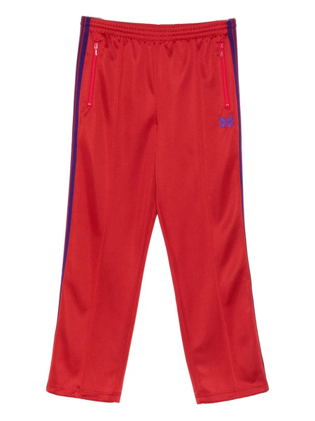  Needles Zip Detail Trousers - Red 