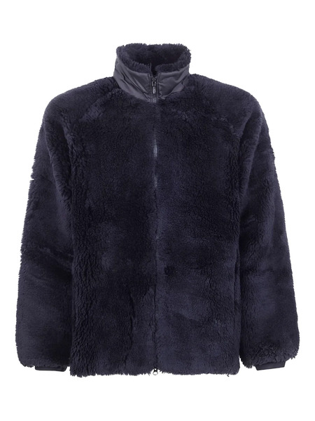  Needles Zip-up Teddy Jacket - Black 