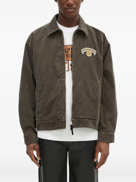  Neighborhood Leather Jacket - Green 