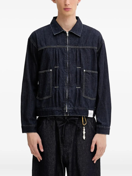  Neighborhood Patch-pocket Denim Jacket - Blue 