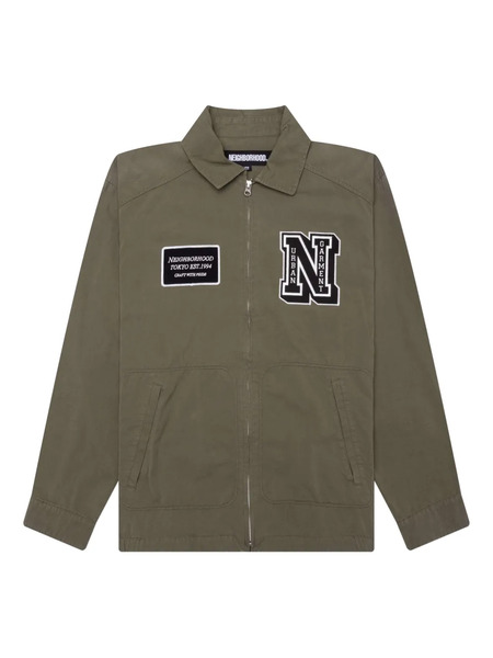  Neighborhood Zip-up Jacket - Green 