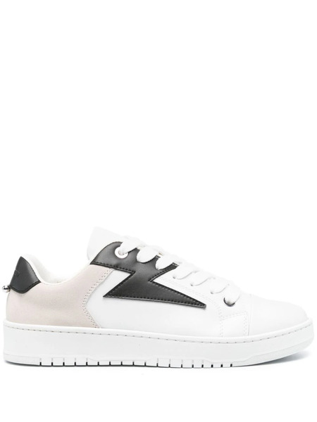  Neil Barrett Duran Leather Sneakers - White 