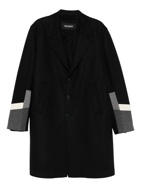 Neil Barrett Travel Modernist Cuff Coat - Black 