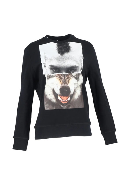  Neil Barrett Wolf-printed Sweatshirt - Black 