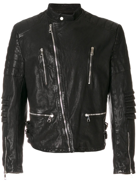  Neil Barrett Zipped Jacket - Black 