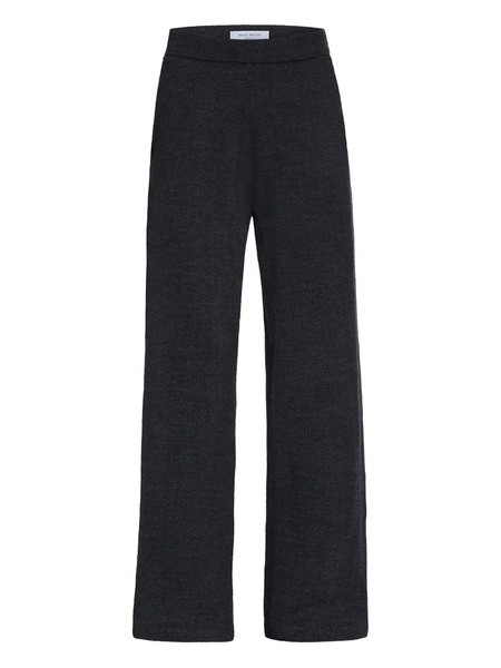  Nells Nelson Danette Herringbone-pattern Trousers - Grey 
