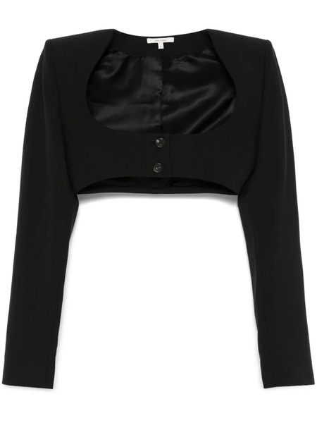  Nensi Dojaka Cropped Jacket - Black 
