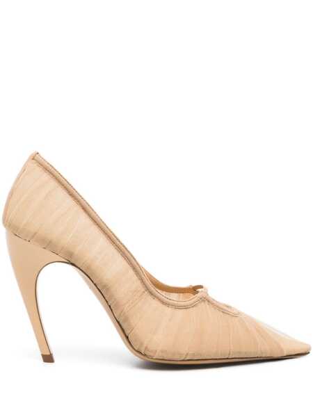  Nensi Dojaka Pointed-toe Sheer Pumps - Neutrals 