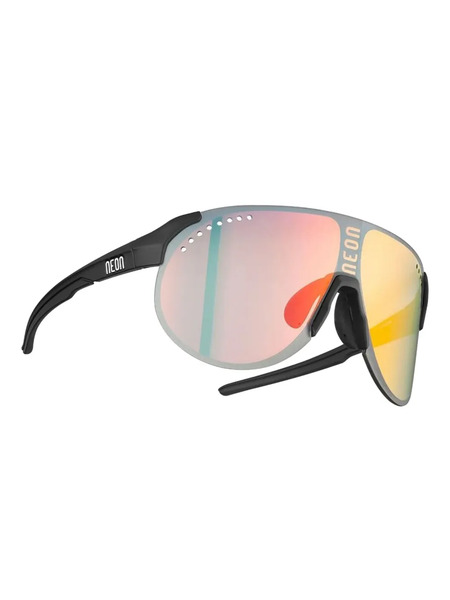  Neon Titan Pilot-frame Sunglasses - Black 