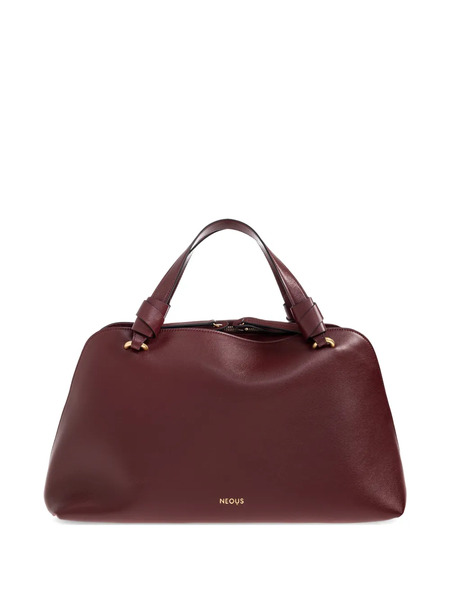  Neous Aries Leather Tote Bag - Red 