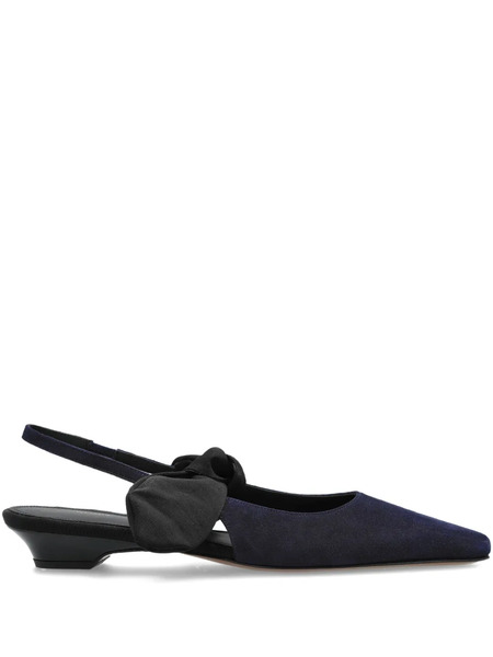  Neous Bow Slingback Trainers - Blue 