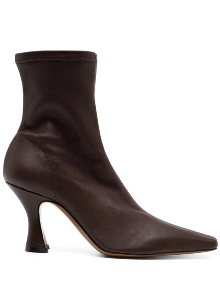  Neous Leather Boots - Brown 