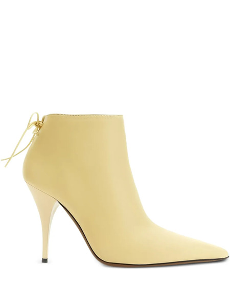  Neous 95mm Pointed-toe Boots - Yellow 