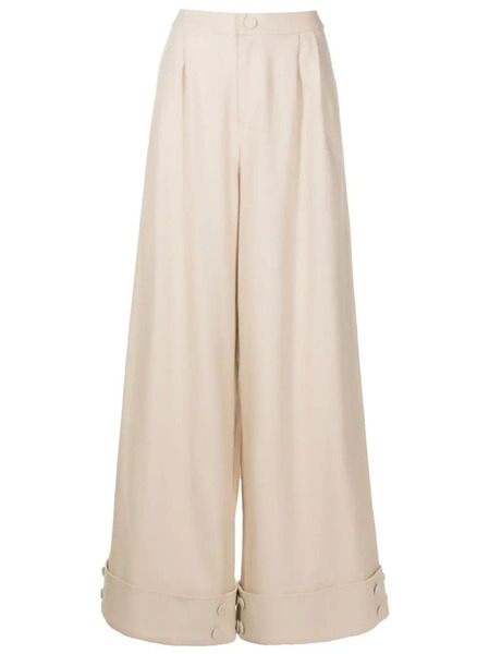  Neriage Lirio Wide-leg Trousers - Neutrals 
