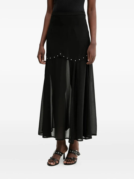  Never Fully Dressed A-line Maxi Skirt - Black 