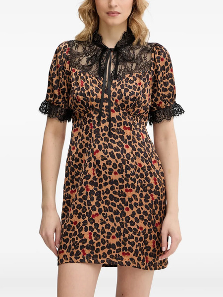  Never Fully Dressed Lyla Mini Dress - Brown 