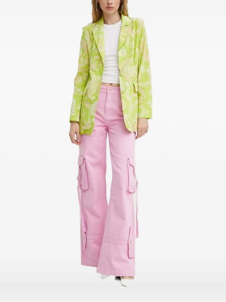  Never Fully Dressed Mosaic-print Blazer - Green 