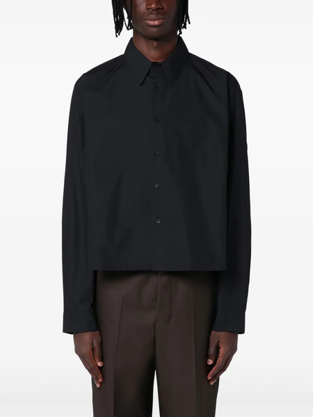  New Amsterdam Cotton Shirt - Black 