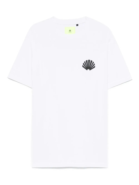  New Amsterdam Logo-print T-shirt - White 